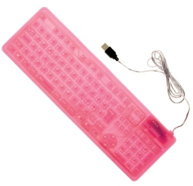 Gadgetknaller - Flexibel Toetsenbord Roze