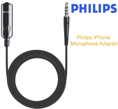 Gadgetknaller - Philips iPhone Microphone Adapter