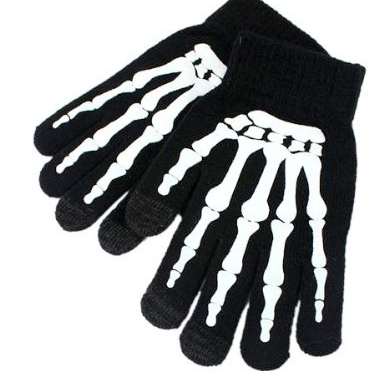 Gadgetknaller - Skelet Touchscreen Handschoenen