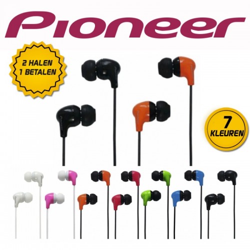 Gave Aktie - 2 Pioneer SE-CL501 in-ear oordoppen