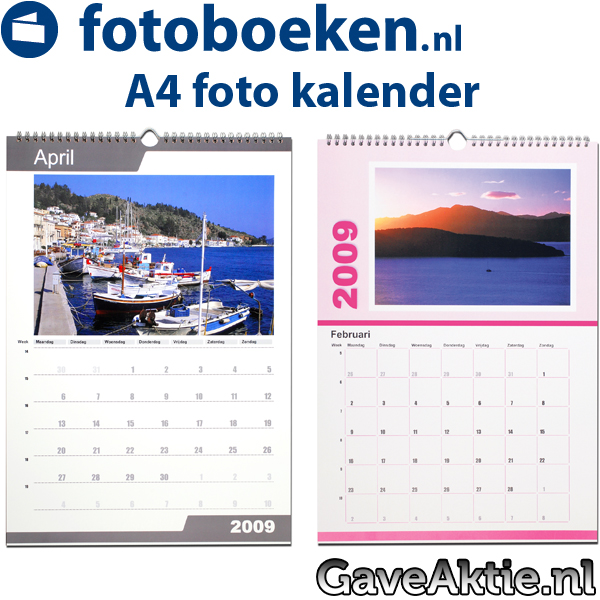 Gave Aktie - A4 Foto Kalender