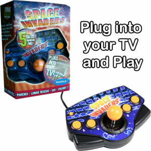 Gave Aktie - Arcade Legends - Space Invaders - Plug N Play Tv Game