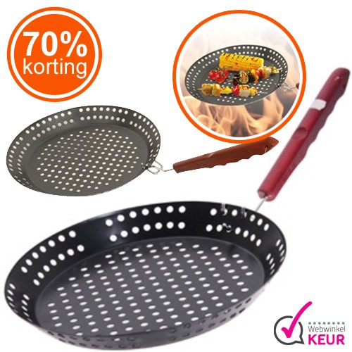 Gave Aktie - Barbecue Grillpan 32cm