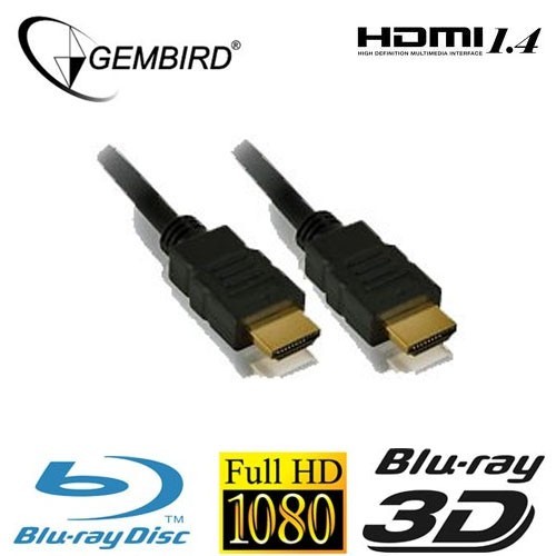 Gave Aktie - Gembird v1.4 HDMI Kabels 1.8m 1 + 1 gratis