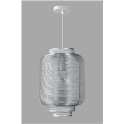 Gave Aktie - Hanglamp Filo Zilver Cilinder