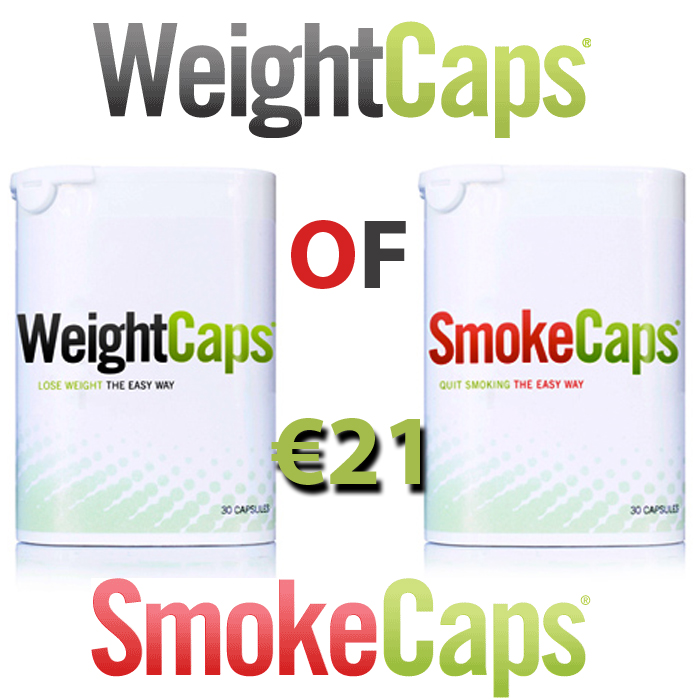 Gave Aktie - Smokecaps En/of Weightcaps - Stoppen Met Roken En Afvallen