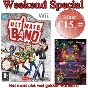 Gave Aktie - Ultimate Band Voor De Nintendo Wii