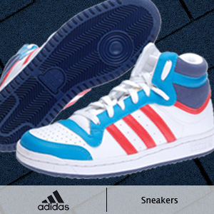 Goeiemode (v) - Adidas Top Ten Hi J Sneakers