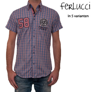 Goeiemode (m) - Ferlucci Overhemden Met Korte Mouw