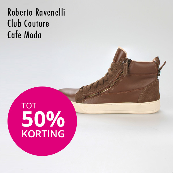 Goeiemode (m) - Schoenen van Roberto Ravenelli, Cafe Moda & Club Couture