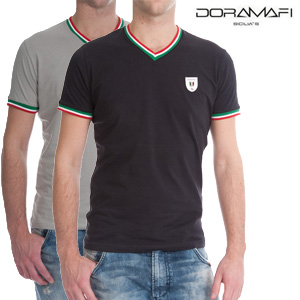 Goeiemode (m) - Stijlvolle V-hals T-shirts Van Doramafi