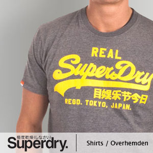 Goeiemode (m) - Superdry Overhemden en T-shirts