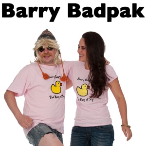 Goeiemode (m) - T-shirts Van Barry Badpak