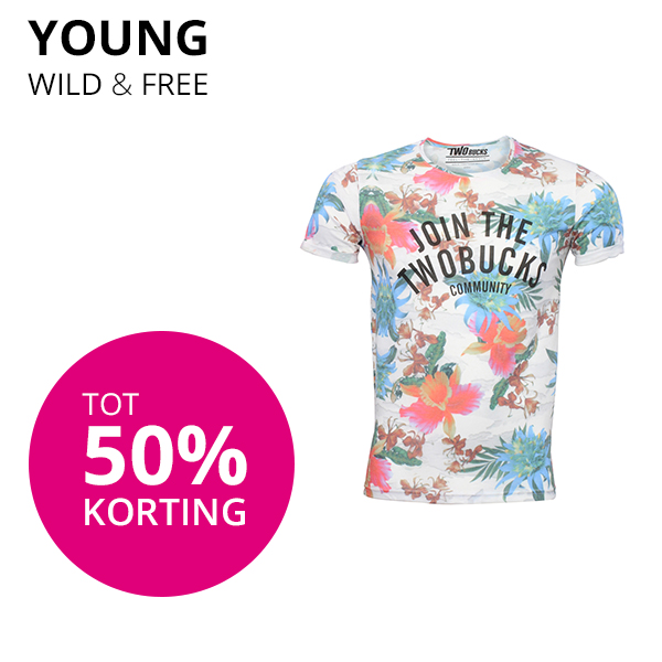 Goeiemode (m) - Young, Wild & Free T-Shirts