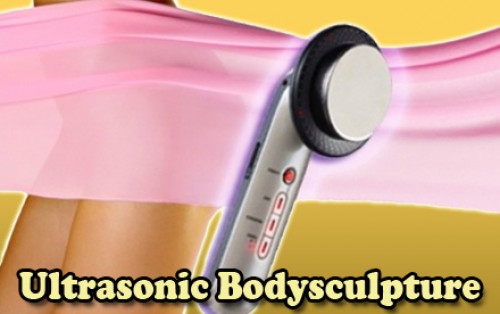 Golden Deals - 1x of 2x de Ultrasonic Bodysculpture ultrasound device voor thuisgebruik: het alternatief voor liposuctie!