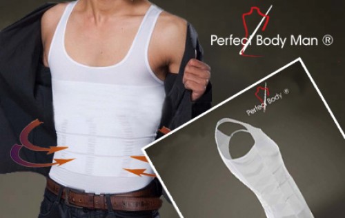 Golden Deals - Perfect Body-Man/Vrouw corrigerend onder shirt: je oogt vele malen slanker!