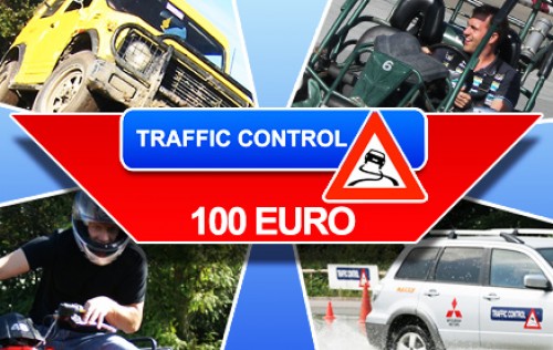 Golden Deals - Vaderdagtip: Traffic Control 100 euro waardebon: Ferrari, Slipcursus, Karten en meer!