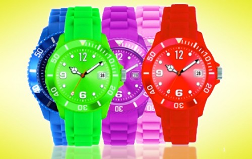 Golden Deals - Waterdicht siliconen horloge! Keuze uit 10 hippe kleuren!