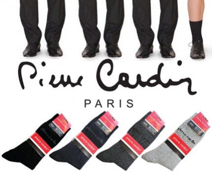 Groupdeal - 12 paar Sokken van Modehuis Pierre Cardin!