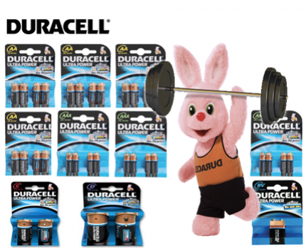 Groupdeal - 35 Duracell Ultra Power batterijen!