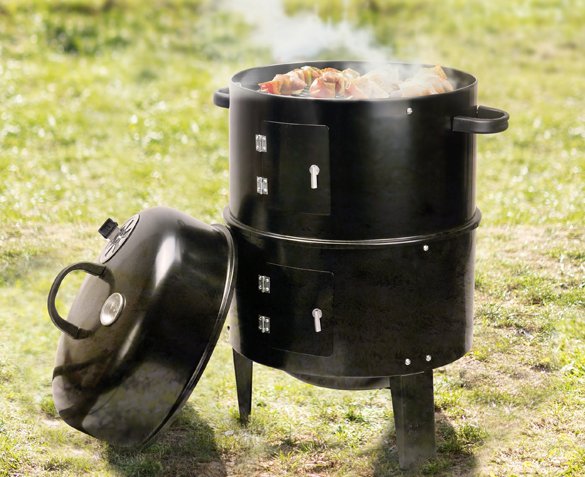 Groupdeal - 3-in-1 BBQ Smoker
