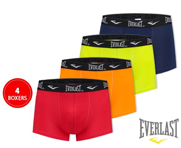 Groupdeal - 4-Pack Everlast Boxershorts