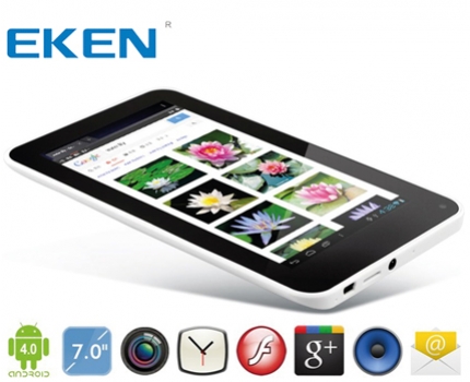 Groupdeal - 7 inch Android 4.0 Tablet van Eken model A13