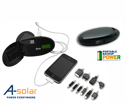 Groupdeal - A solar: Platinum Charger, oplader op zonne ennergie voor al je apparatuur!