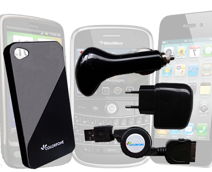 Groupdeal - Alles voor je telefoon in dit pakket met beschermhoes, screen protector, twee laders en een USB kabel!