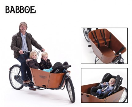 Groupdeal - Babboe City bakfiets, de hipste fiets voor paps,mams en de kinderen!