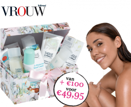 Groupdeal - Beautypakket vol met hoogwaardige THERME producten. Een schatkist aan fijne kwaliteitsproducten met een winkelwaarde van meer dan €100!