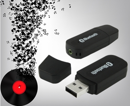Groupdeal - Bluetooth muziek ontvanger! Regel je muziek draadloos van afstand