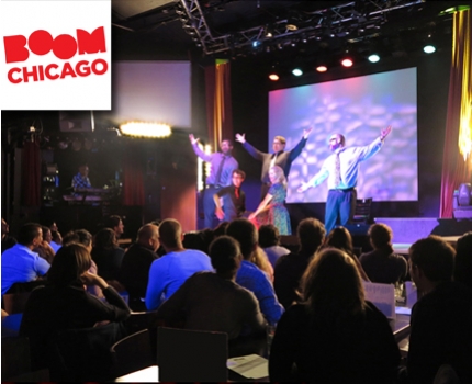 Groupdeal - Boom Chicago Show voor de helft van de prijs!