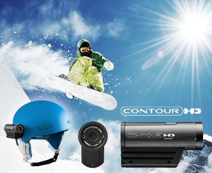 Groupdeal - Contour HD 1080p point-of-view camera, inclusief een extra accupack!