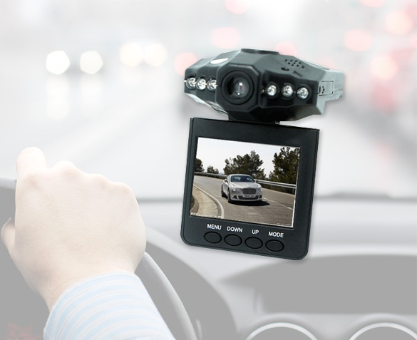 Groupdeal - Dashcam HD 720p LCD Light Vision