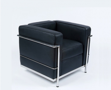 Groupdeal - Design fauteuil; Charles Le Corbusier LC2 ontwerp