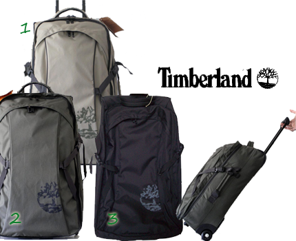 Groupdeal - Goed voorbereid op vakantie met deze ruime tas van Timberland! Met wieltjes voor optimaal gemak en keuze uit drie stoere kleuren!
