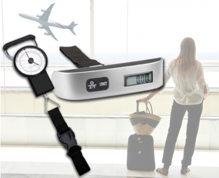 Groupdeal - Handige bagage weegschaal analoog of digitaal