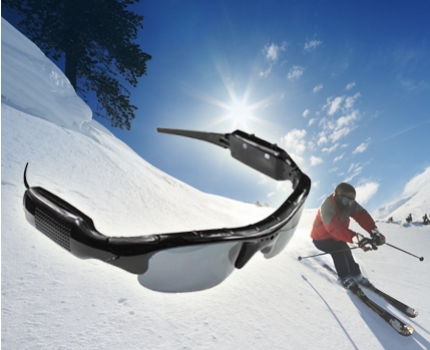 Groupdeal - Ingebouwde Camera in je zonnebril, bijvoorbeeld voor wintersport!