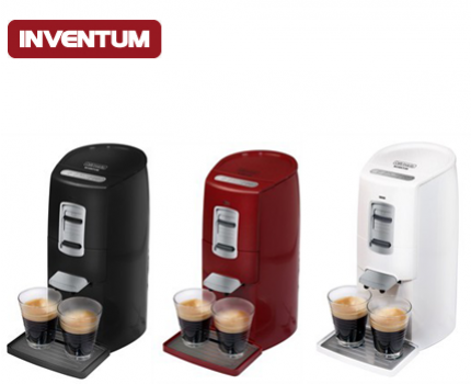 Groupdeal - Inventum: Koffiepadapparaat HK5, keuze uit drie verschillende kleuren, heerlijke koffie!