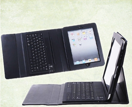 Groupdeal - iPad hoes met toetsenbord + accu!