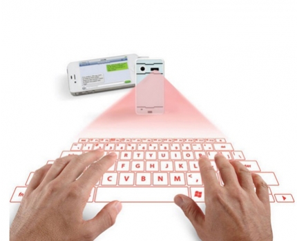 Groupdeal - Laser projectie keyboard; projecteer een toetsenbord op je bureau!