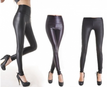 Groupdeal - Leather look leggings