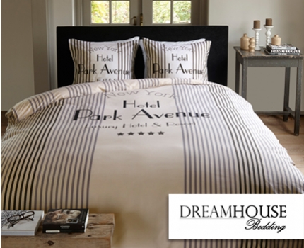 Groupdeal - Luxe Dreamhouse Bedding Dekbedovertreksets van 100% katoen