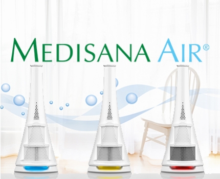 Groupdeal - Medisana Air Luchtreiniger; Verwijdert stof, pollen, geur en bacteriën