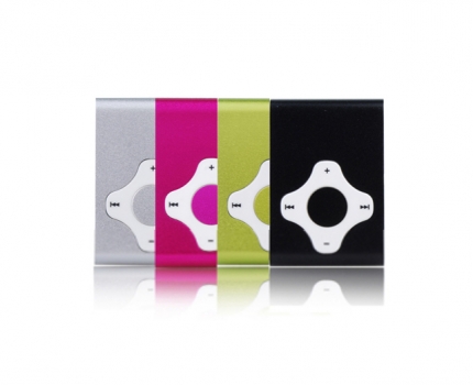 Groupdeal - Mini MP3 speler voor onderweg in 5 verschillende kleuren!