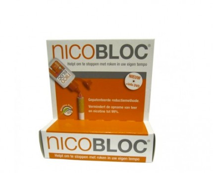 Groupdeal - NicoBloc helpt je te stoppen met roken in je eigen tempo, deze keer stop je echt!
