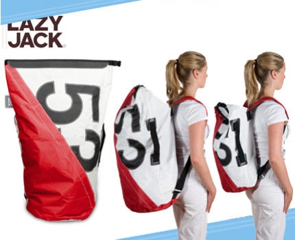 Groupdeal - Prachtige grote Sailor Bag van Lazy Jack! Een mooie tas voor een weekend weg!