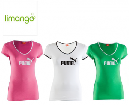 Groupdeal - Puma V neck T shirt voor vrouwen in 3 verschillende kleuren!
