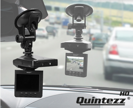 Groupdeal - Quintezz HD dashcam; leg voortaan alle verkeerssituaties vast!